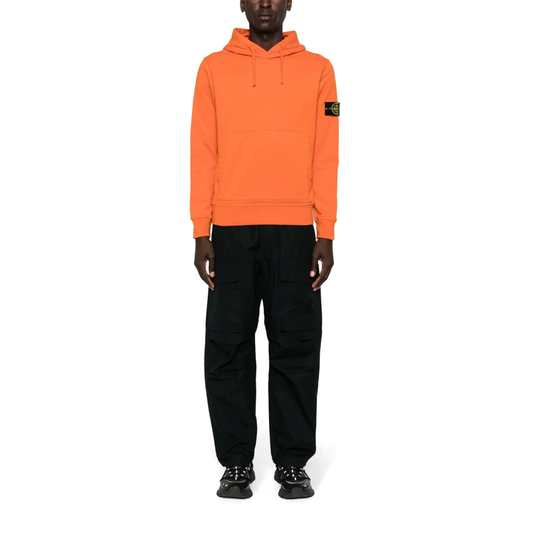 Sweat à Capuche Classique : Orange