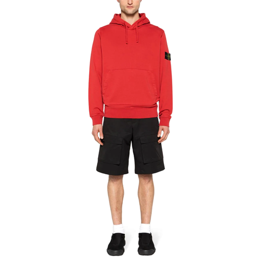Sweat à Capuche Classique : Rouge