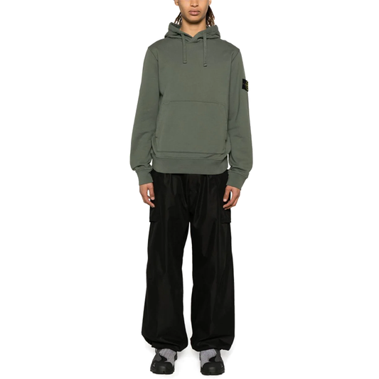 Sweat à Capuche Classique : Vert Foncé